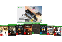 MediaMarkt Microsoft MICROSOFT Sparket: Xbox One S 500 GB inkl. 9 Spiele