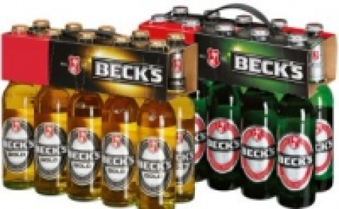 Becks Pils oder Gold 5.55 €