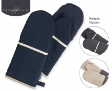 SCHUHBECKS Topflappen- oder Ofenhand­schuhe-Set Premium