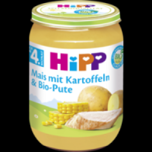 Hipp Bio Mais mit Kartoffeln < Bio-Pute