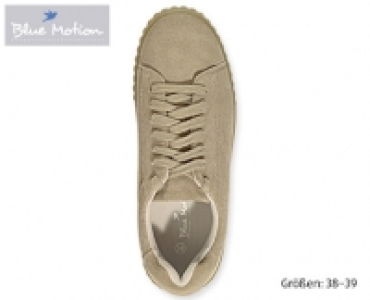 Blue Motion Veloursleder-Sneaker