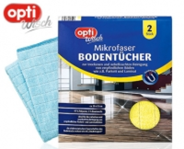 Aldi Süd  optiWisch 2 Mikrofaser-Bodentücher