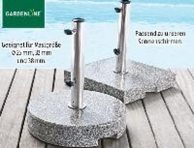 Gardenline GranitSonnenschirmständer 25 kgAngebot