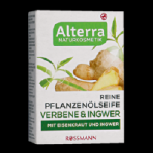 Rossmann Alterra reine Pflanzenölseife Verbene < Ingwer