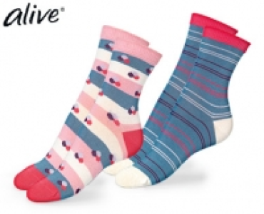 alive®Kinder-Motivsöckchen, 2 Paar