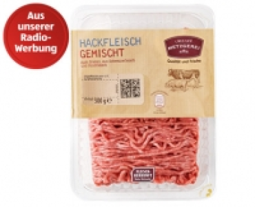 Aldi Süd  MEINE METZGEREI Hackfleisch, gemischt