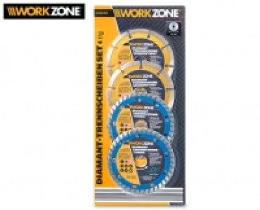 WORKZONE®Trennscheiben-Set