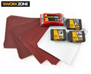 Aldi Süd  WORKZONE®Handschleif-Set, 24-teilig