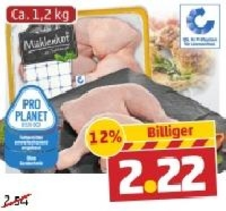 MÜHLENHOF Frische Hähnchenschenkel
