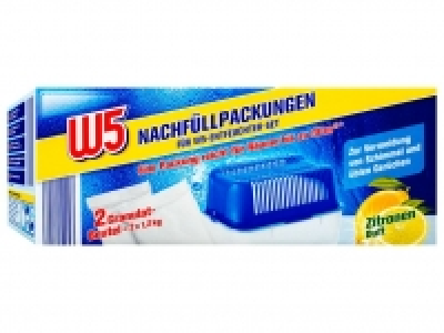 Lidl  W5 Nachfüllpackungen für W5-Raumentfeuchter-Set Zitronenduft