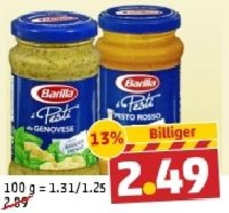 BARILLA Pesto 2.49 €