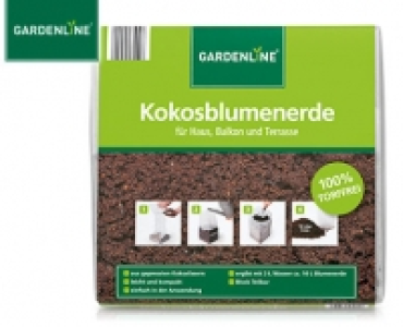 GARDENLINE&reg;Kokosblumen-Erde