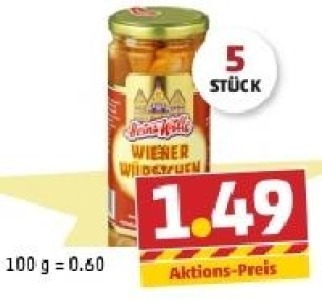 HEINZ WILLE Wiener W&uuml;rstchen