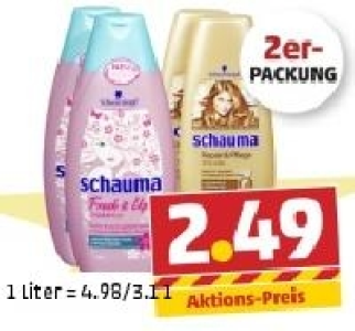 SCHAUMA Shampoo oder Spülung 2.49 €