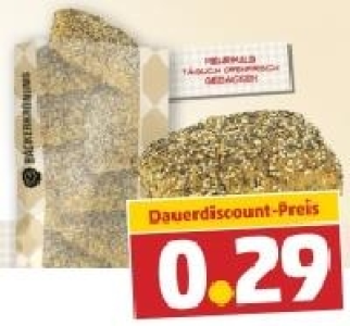 Das knackig-frische Weltmeisterbrötchen 0.29 €
