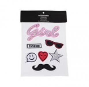Bügelbilder mit verschiedenen Motiven, 7-teilig 3.99 €