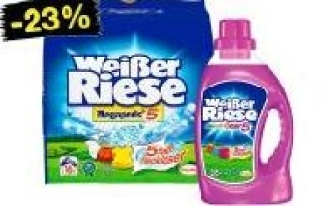 Wei&szlig;er Riese Waschmittel 2.49&nbsp;&euro;