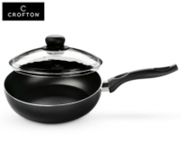 CROFTON®Bratpfanne mit Glasdeckel, Ø ca. 24 cm