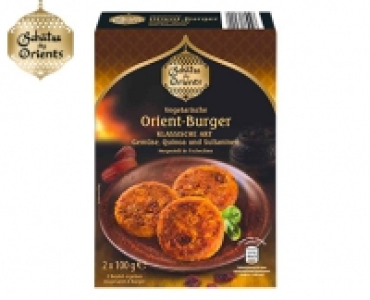 Schätze des Orients Vegetarische Orient-Burger