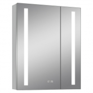 Bauhaus  LED Spiegelschrank Aluminio Sun