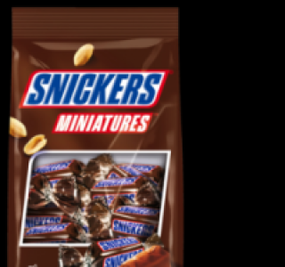 SNICKERS-, TWIX-, MARS oder BOUNTY-Miniatures 0.99 €