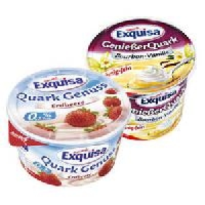 Exquisa Quark Genuss oder Genie&szlig;erQuark