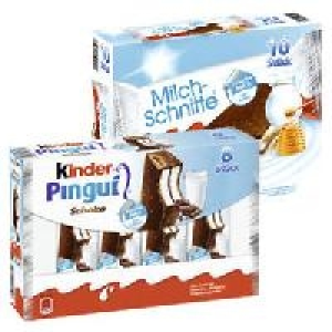 kinder Pingui oder Milch-Schnitte 1.75 €
