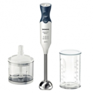 Siemens Stabmixer-Set MQ 66120, weiß/blau