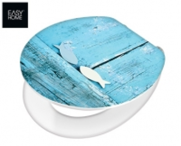 EASY HOME&reg;MDF Toilettensitz mit Premiumdruck