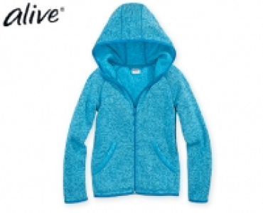alive®Strickfleece-Jacke
