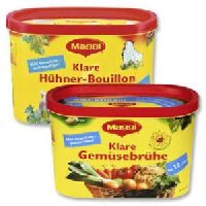 Maggi Gem&uuml;sebr&uuml;he, Klare Fleisch-Suppe, Klare Br&uuml;he oder Kla