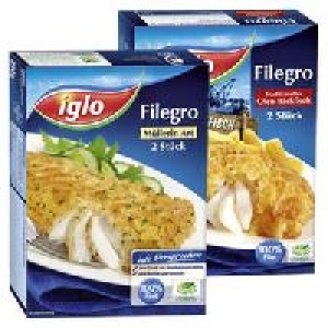 iglo Filegro M&uuml;llerin-Art oder Ofenbackfisch