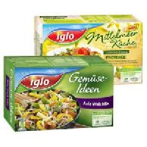 iglo Gemüse-Ideen, Rahm-Gemüse oder Mittelmeer-Küche 1.99 €
