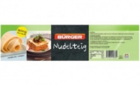 Bürger Nudelteig 1.49 €