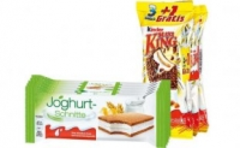 Kinder Joghurt-Schnitte oder Maxi King 0.87&nbsp;&euro;