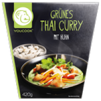 Rewe  Youcook Indisches Chicken Tikka oder Grünes Thai Curry