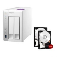 Cyberport Qnap Nas Systeme QNAP TS-231P NAS System 2-Bay 4TB inkl. 2x 2TB WD RED WD20EFRX