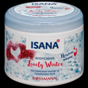 Rossmann Isana Herzenswärme Bodycreme Lovely Winter