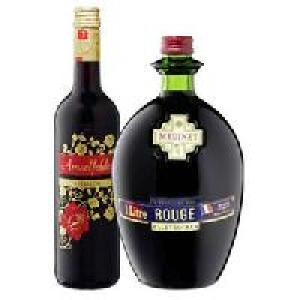 Frankreich Medinet oder Amselfelder Rotwein