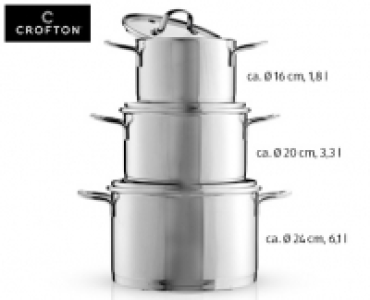 CROFTON®Topfset, 3-teilig 39.99 €