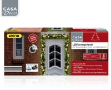 CASA Deco LED-Tannengirlande