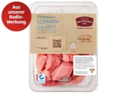 Aldi Süd  MEINE METZGEREI Gulasch vom Schwein