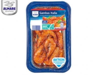 Aldi Süd  ALMARE Gambas mariniert Italia