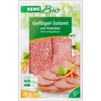 Rewe  REWE Bio Geflügel-Salami