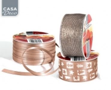 CASA Deco Weihnachts-Geschenkband