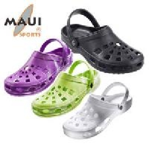 Freizeitpantoletten Camouflage oder Fun