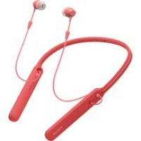 Euronics Sony WI-C400 Kopfhörer (drahtlos) rot