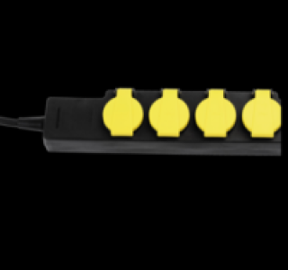 4-fach-Steckdosenleiste 9.99 €