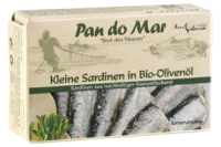 Denns Pan Do Mar Fischkonserve Kleine Sardinen in Bio-Olivenöl