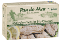 Denns Pan Do Mar Fischkonserve Makrelenfilets in Bio-Olivenöl